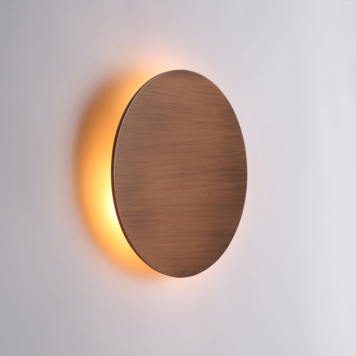 Lori Vägglampa Ø30 Borstad Koppar