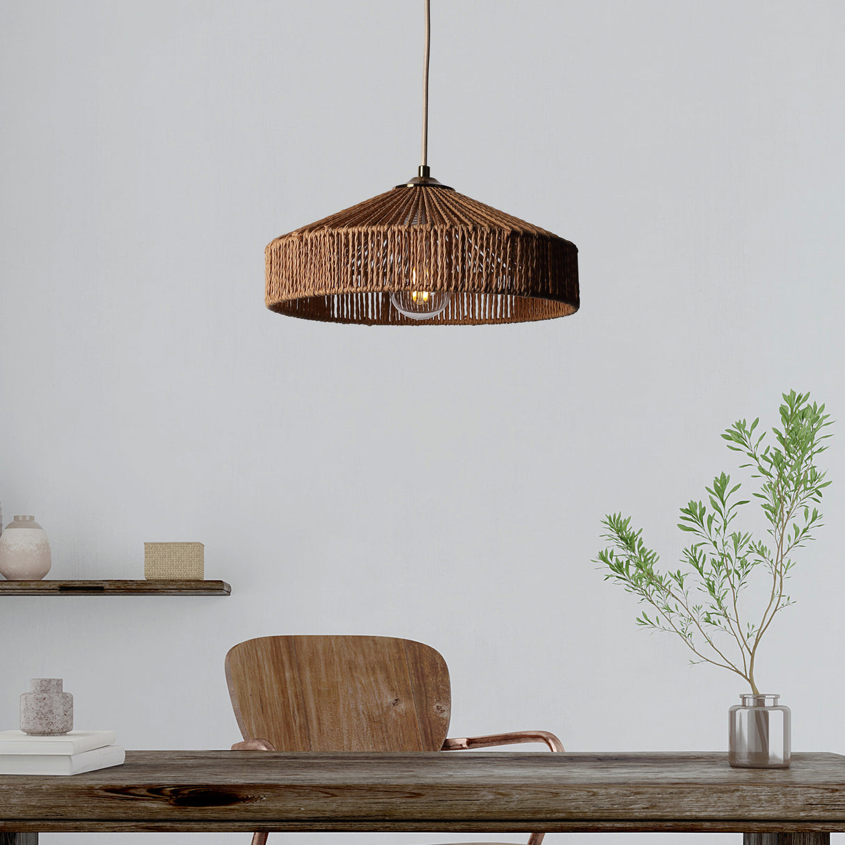 Casablanca Braided Taklampa Ø30