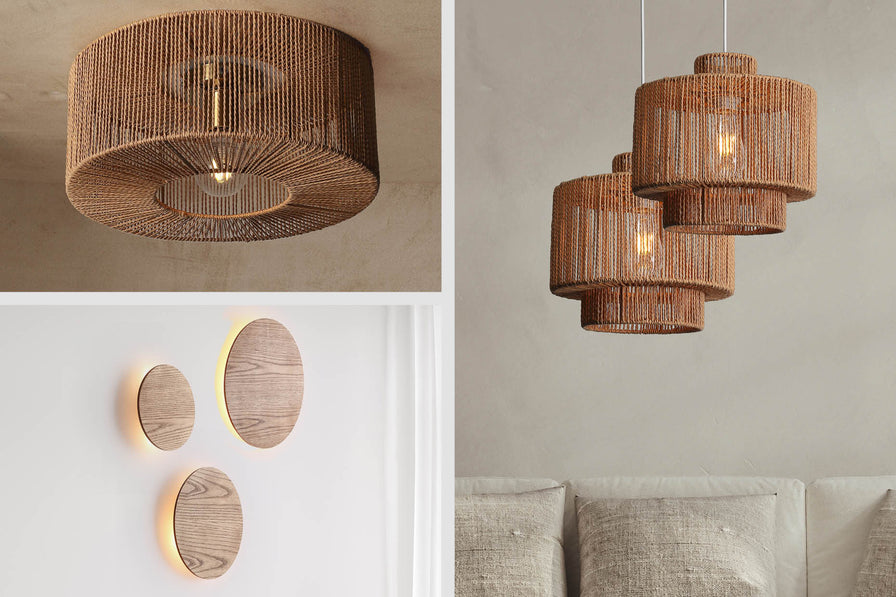 Natur lampor Lampconcept