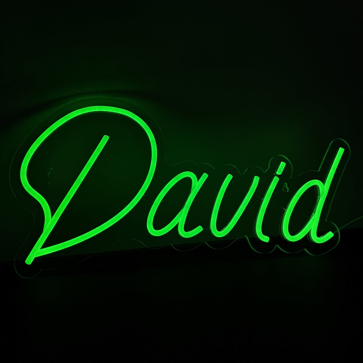 Neon Namnskylt Grön