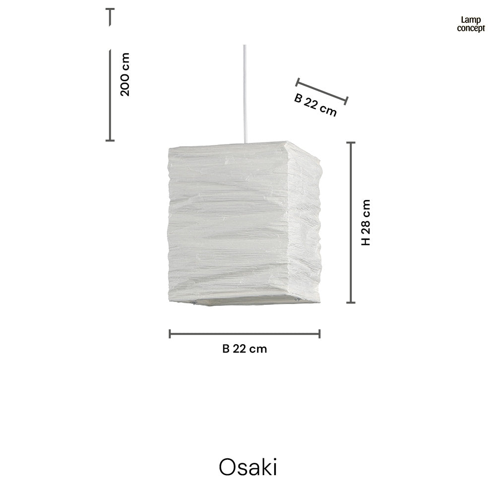 Osaki Taklampa Ø22 Beige