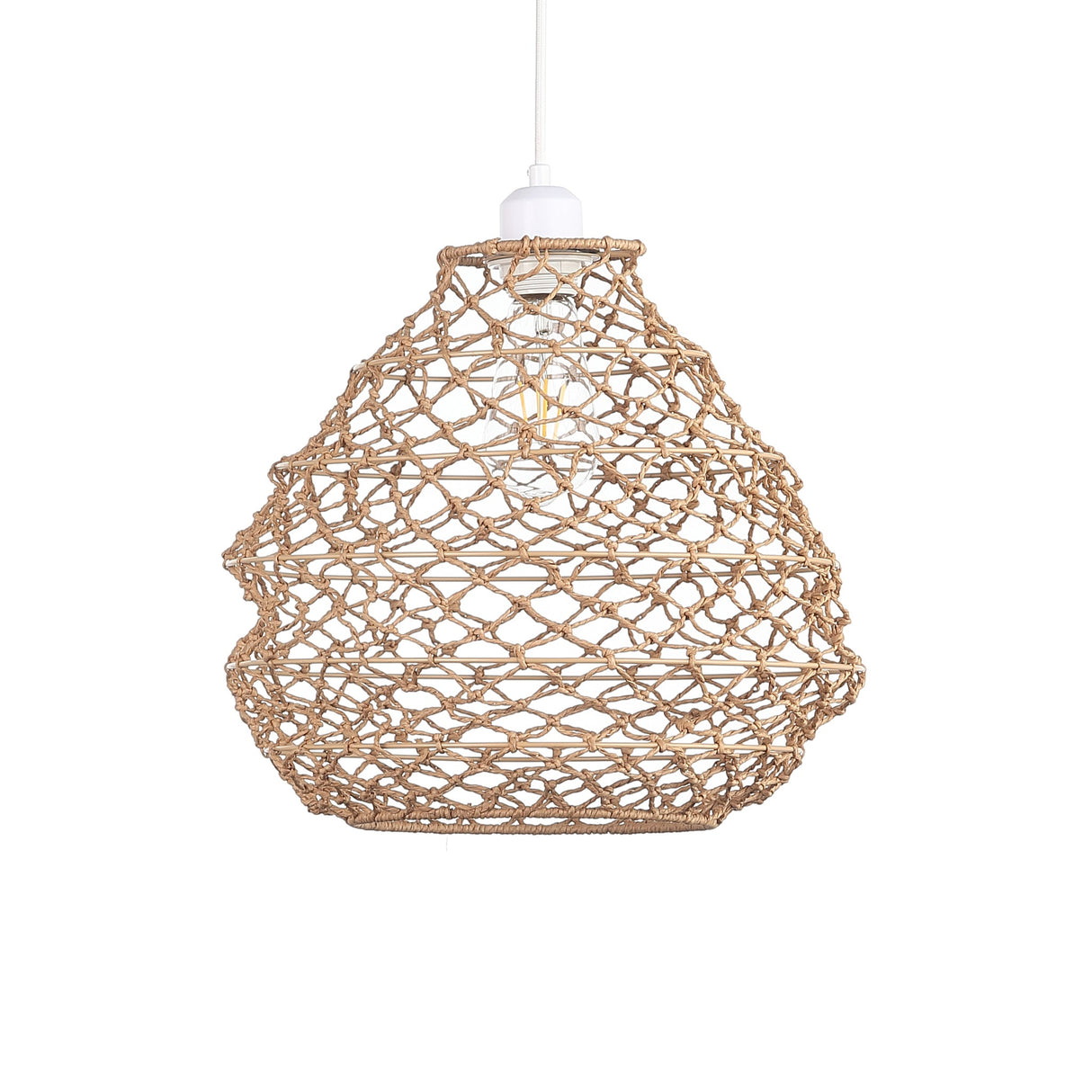 Wavy Taklampa Ø35 Beige-Lampconcept.se