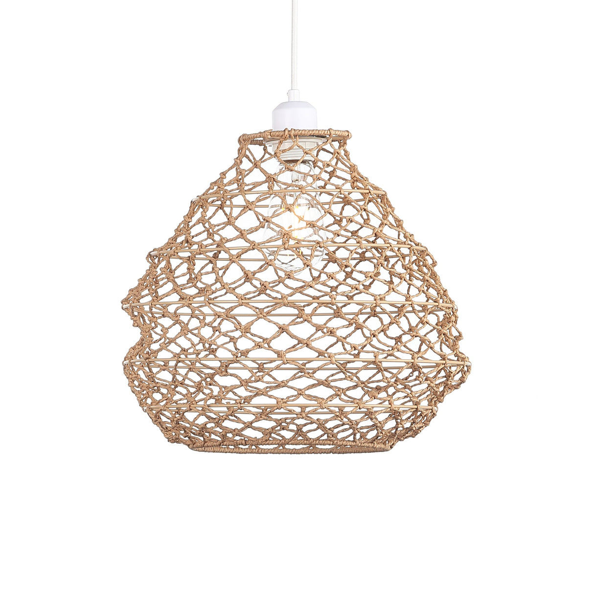 Wavy Taklampa Ø35 Beige-Lampconcept.se