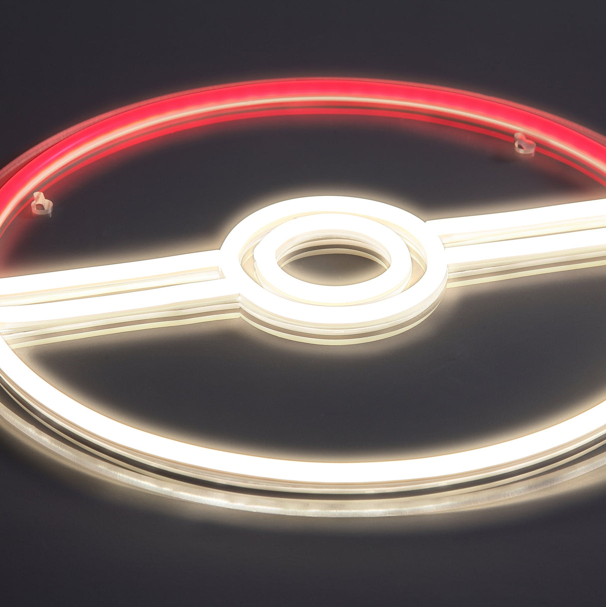 Pokéball Neon Vägglampa-Lampconcept.se