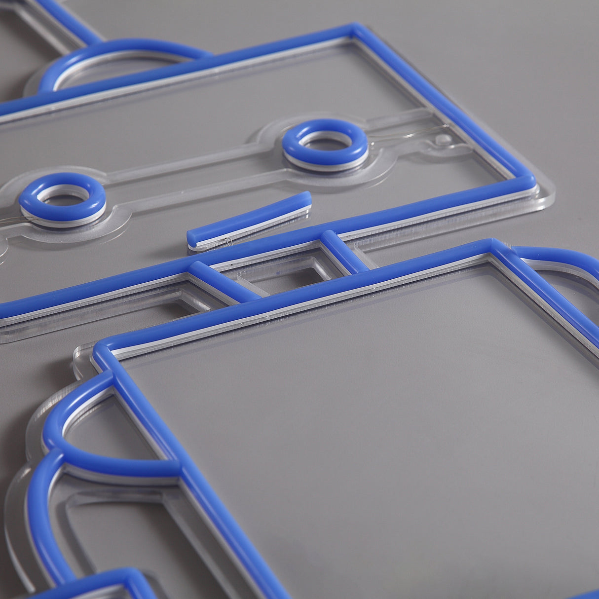 Robot Neon Vägglampa Blå-Lampconcept.se