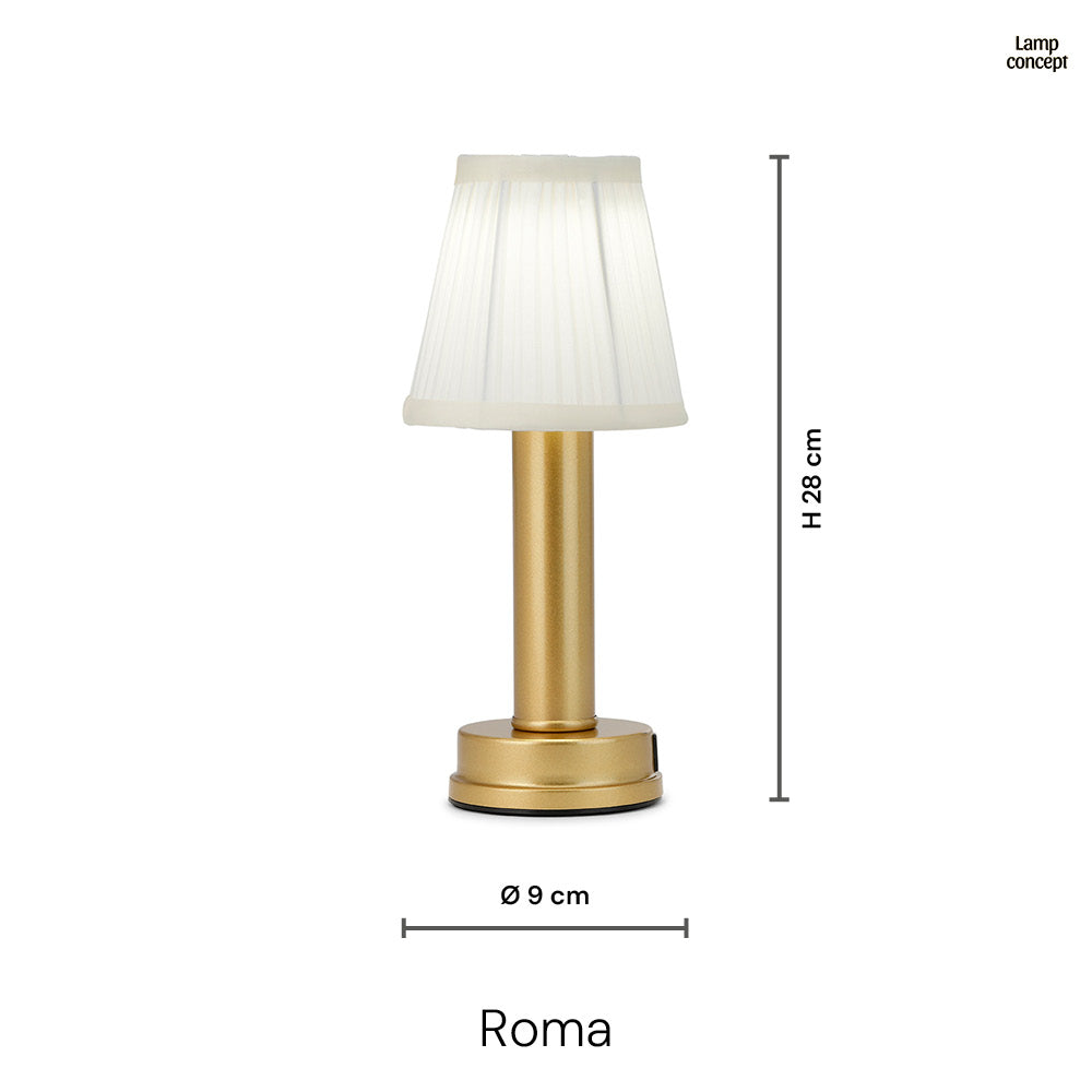 Roma LED Sladdlös Mässing