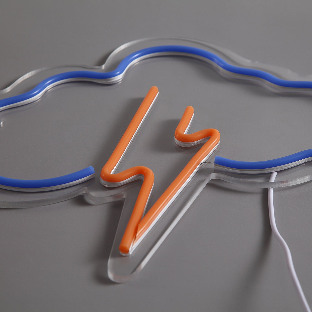 Thunder Cloud Neon Vägglampa-Lampconcept.se