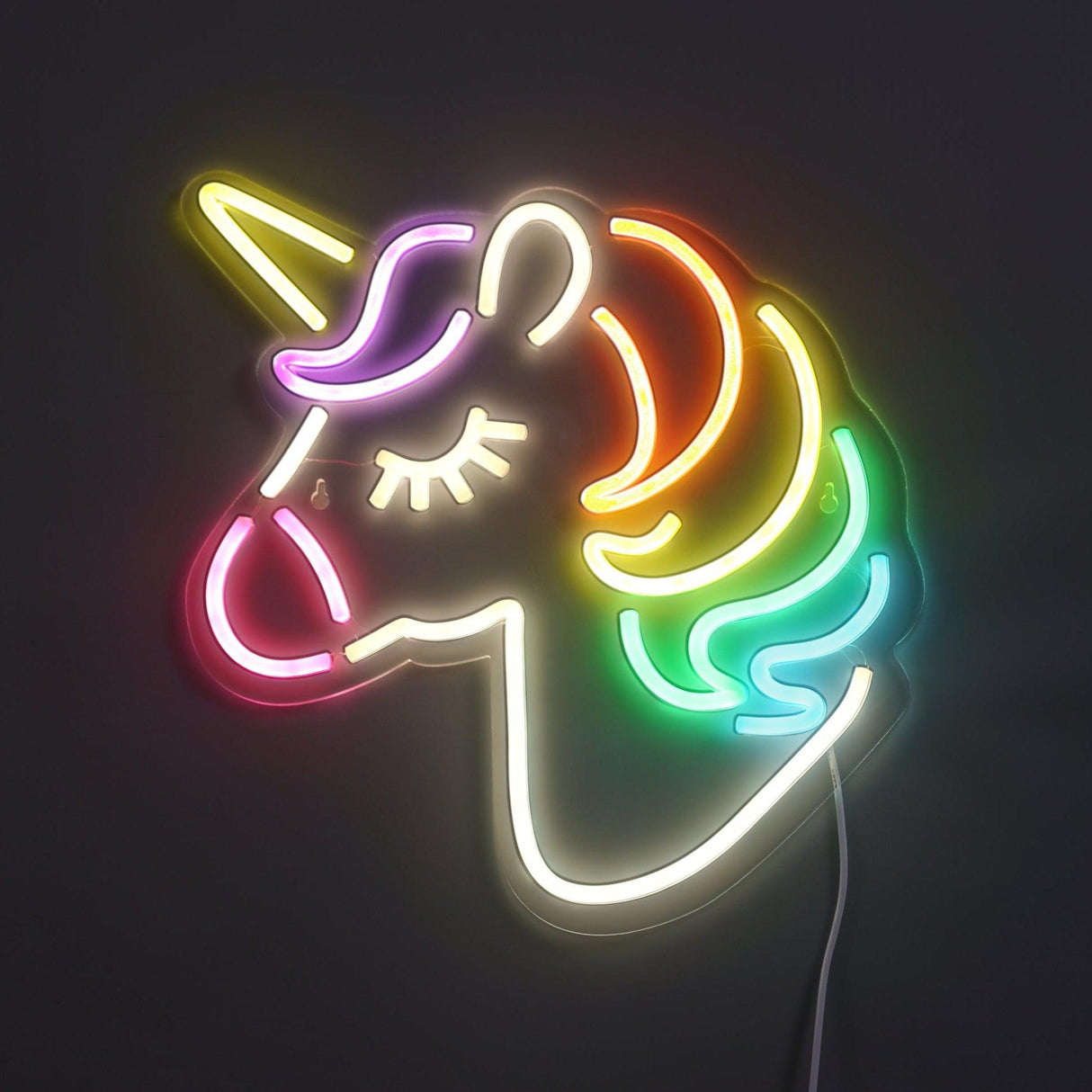 Unicorn Neon Vägglampa-Lampconcept.se