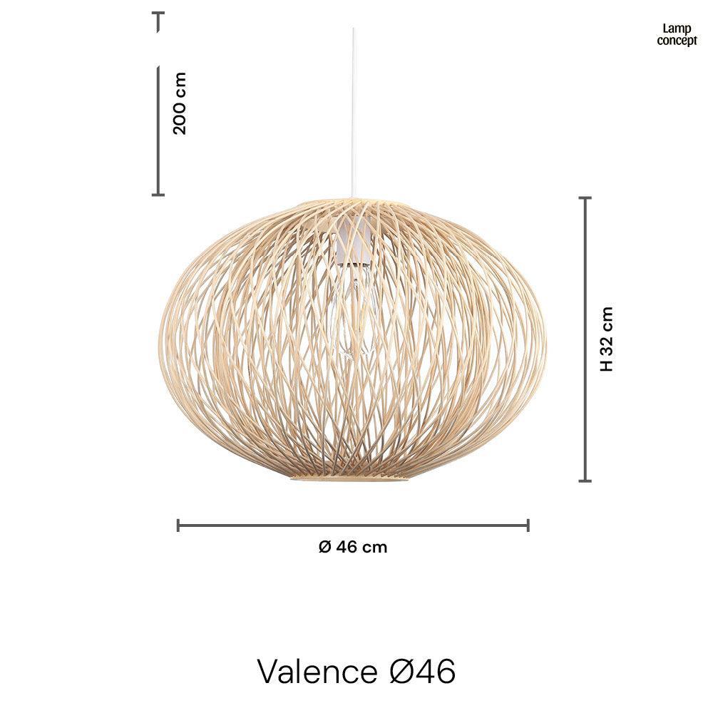 Valence Taklampa Ø46 Svart-Lampconcept.se