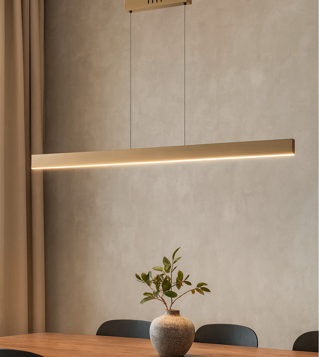 Vision Långbordstaklampa Mässing