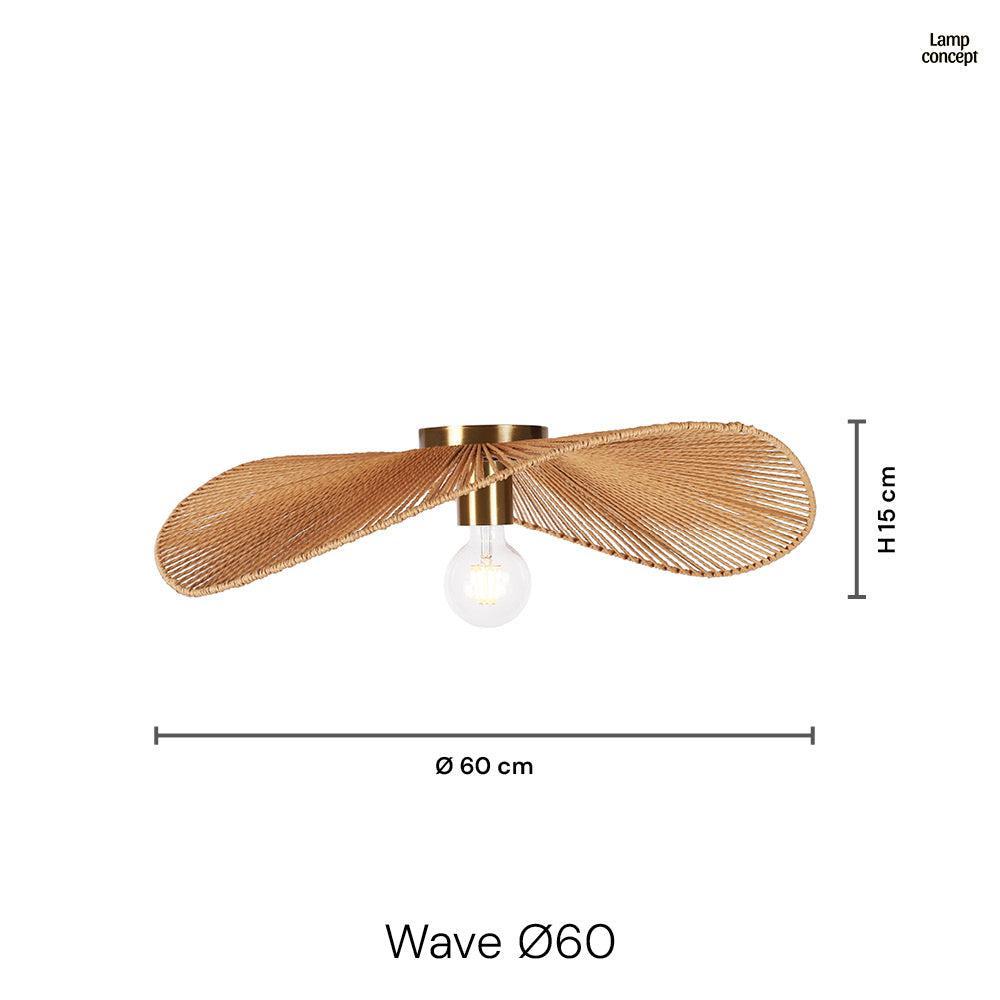 Wave Taklampa Ø60-Lampconcept.se