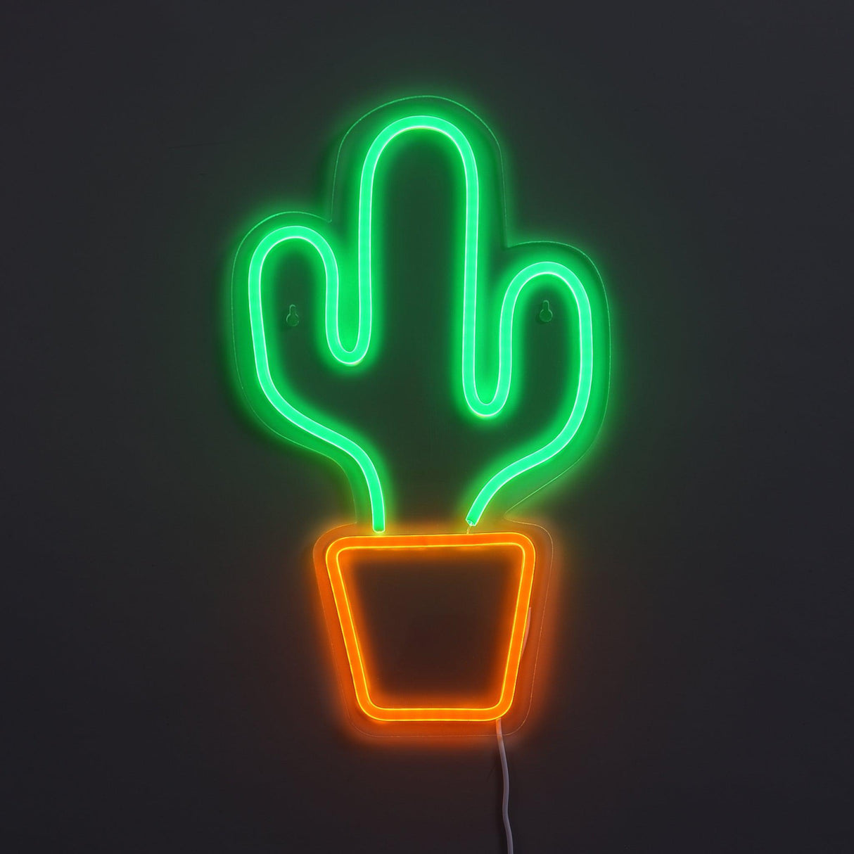Cactus Neon Vägglampa-Lampconcept.se