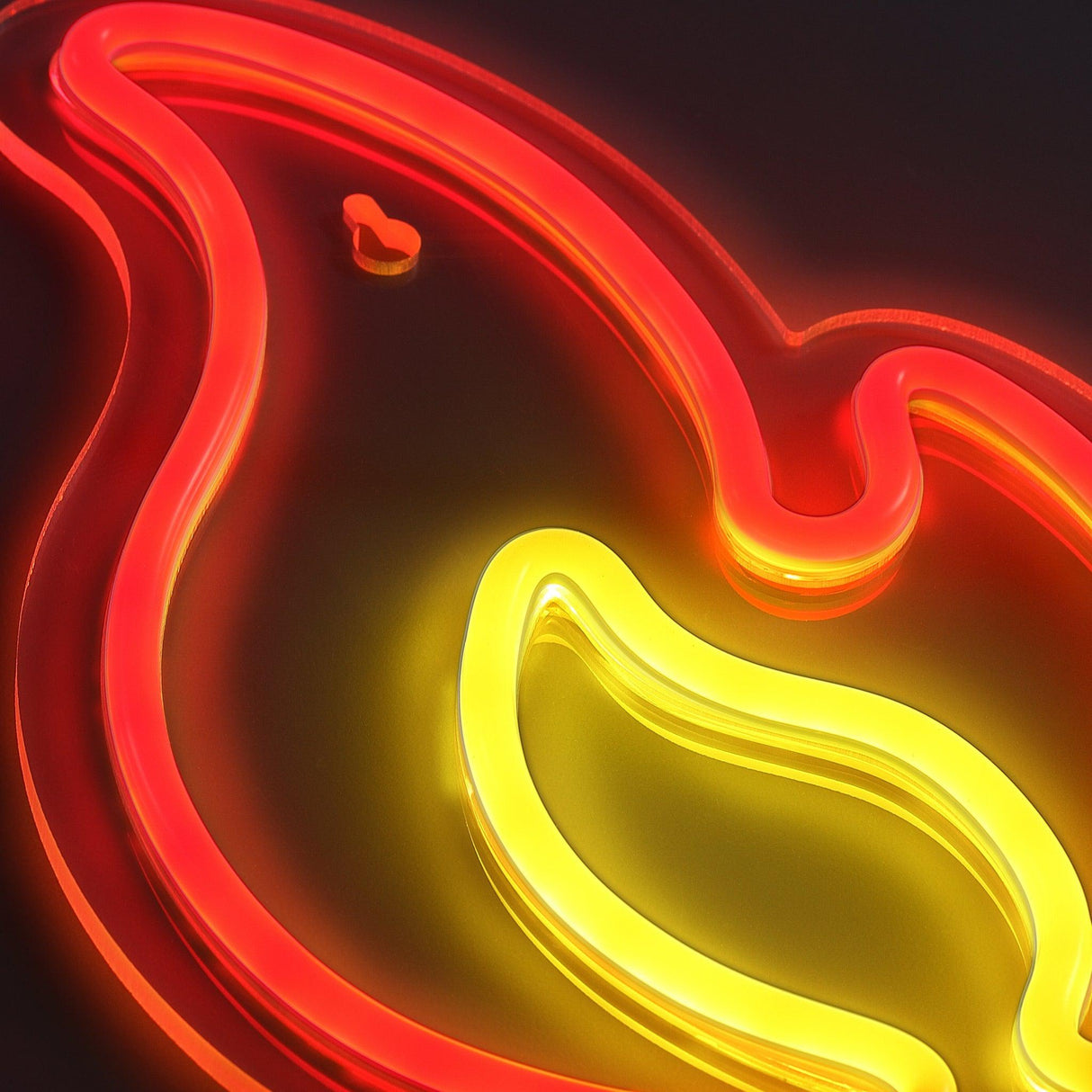 Fire Neon Vägglampa-Lampconcept.se