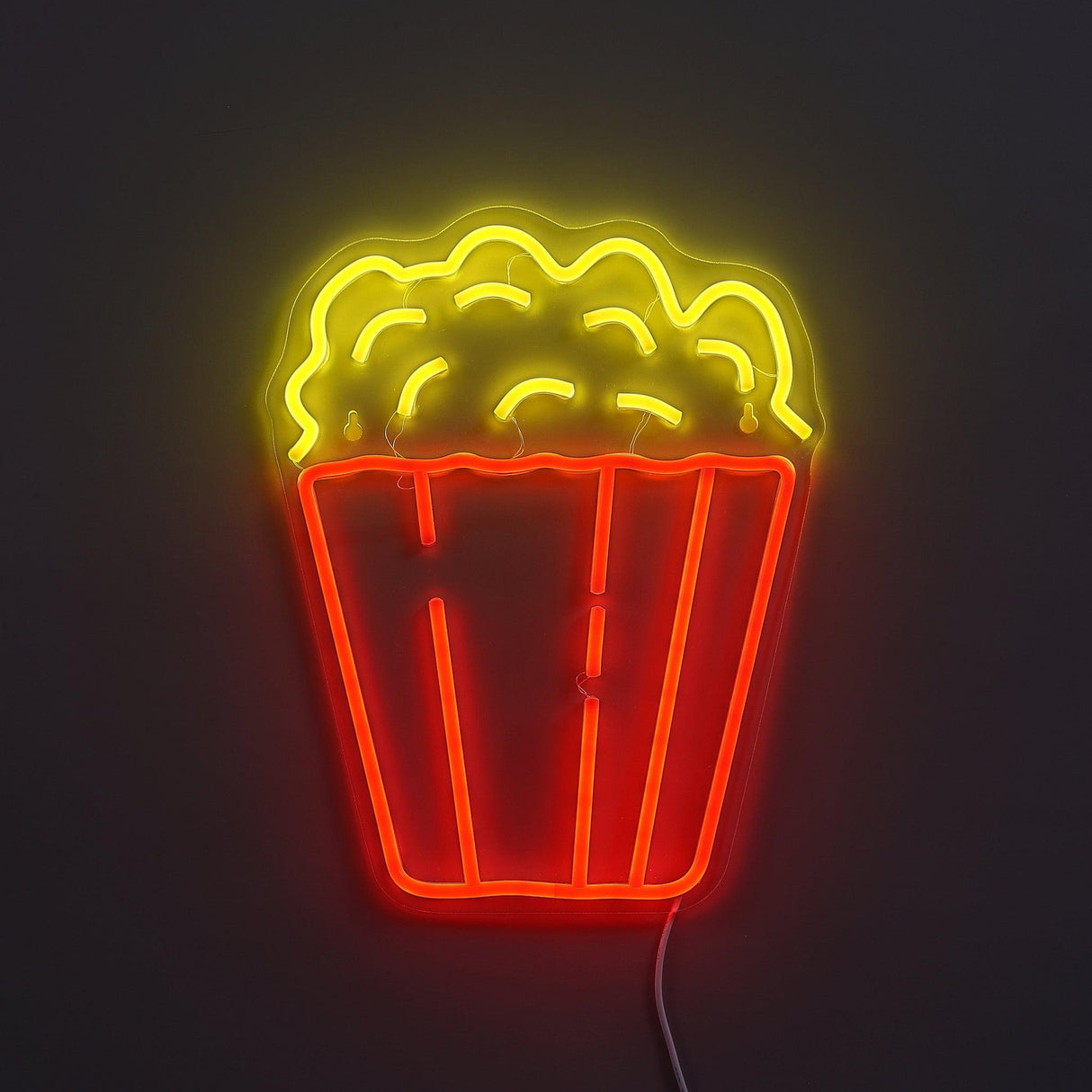 Popcorn Neon Vägglampa-Lampconcept.se
