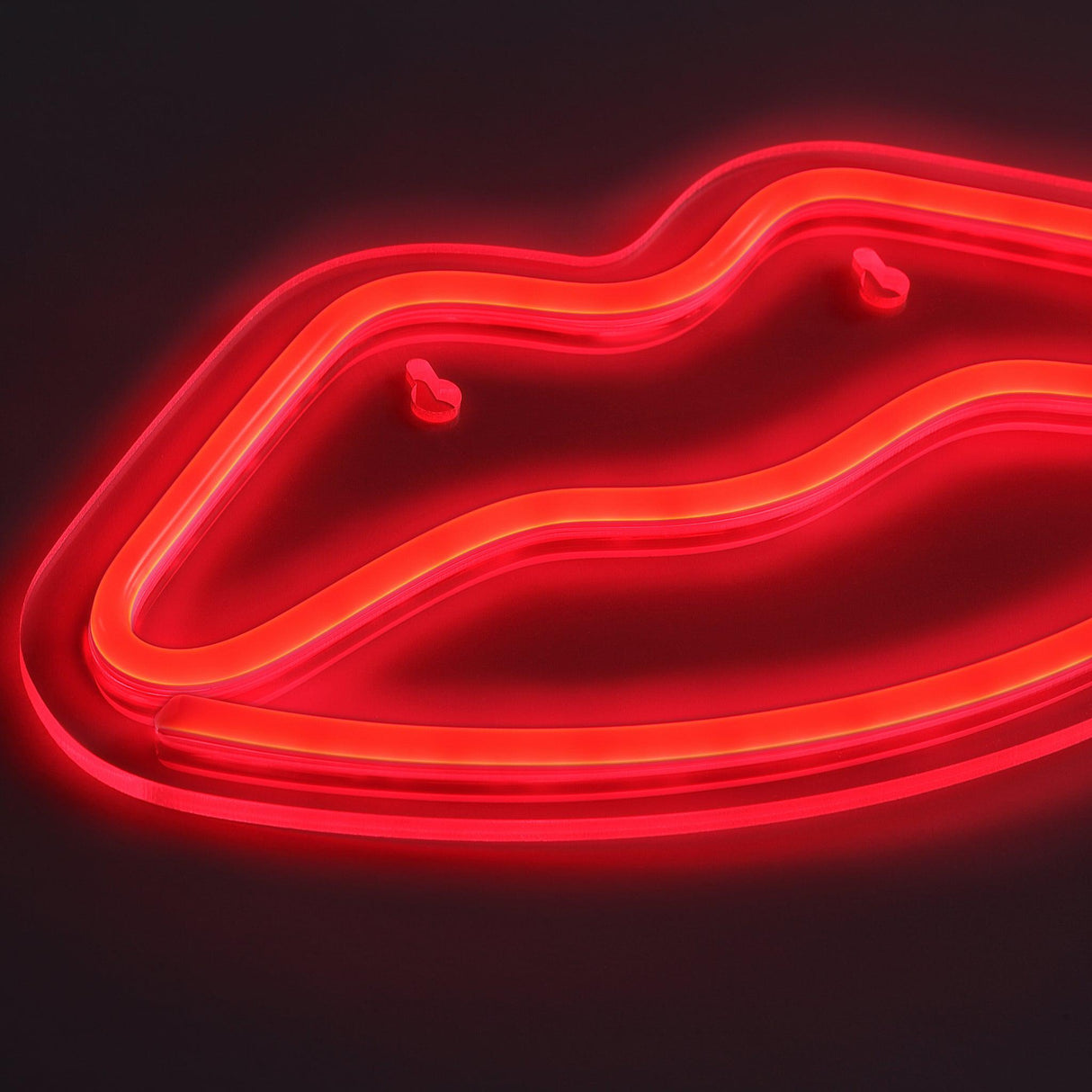 Kiss Neon Vägglampa-Lampconcept.se