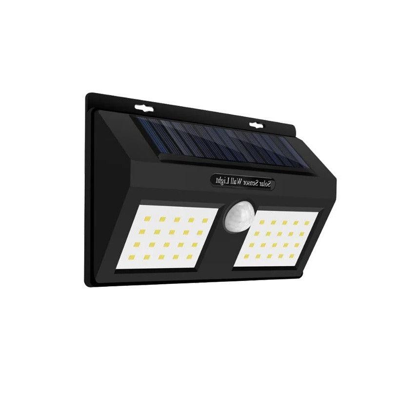 Solcellsvägglampa Med Sensor IP65-Lampconcept.se
