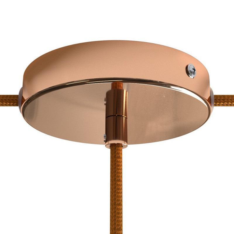 Takkopp För 1 Lampa Ø12 Klar Koppar Med Sidohål-Lampconcept.se