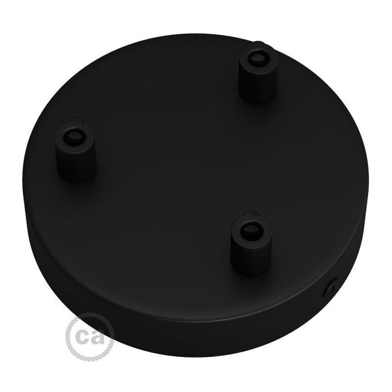 Takkopp Til 3 Ø12 Matt Svart-Lampconcept.se