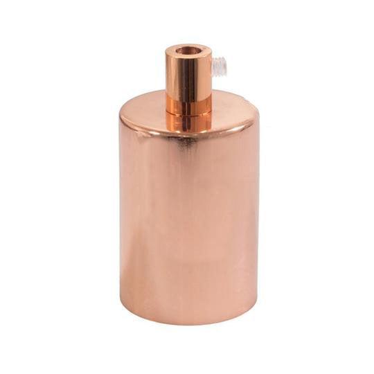 Cylinder Lamphållare Koppar-Lampconcept.se