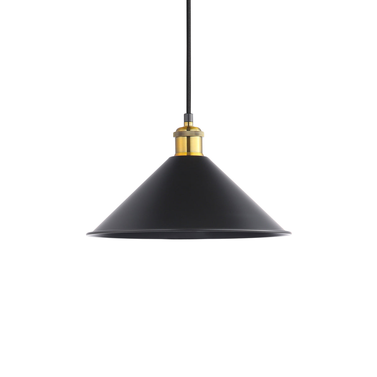 Coffee Taklampa Ø30 Svart/Mässing-Lampconcept.se