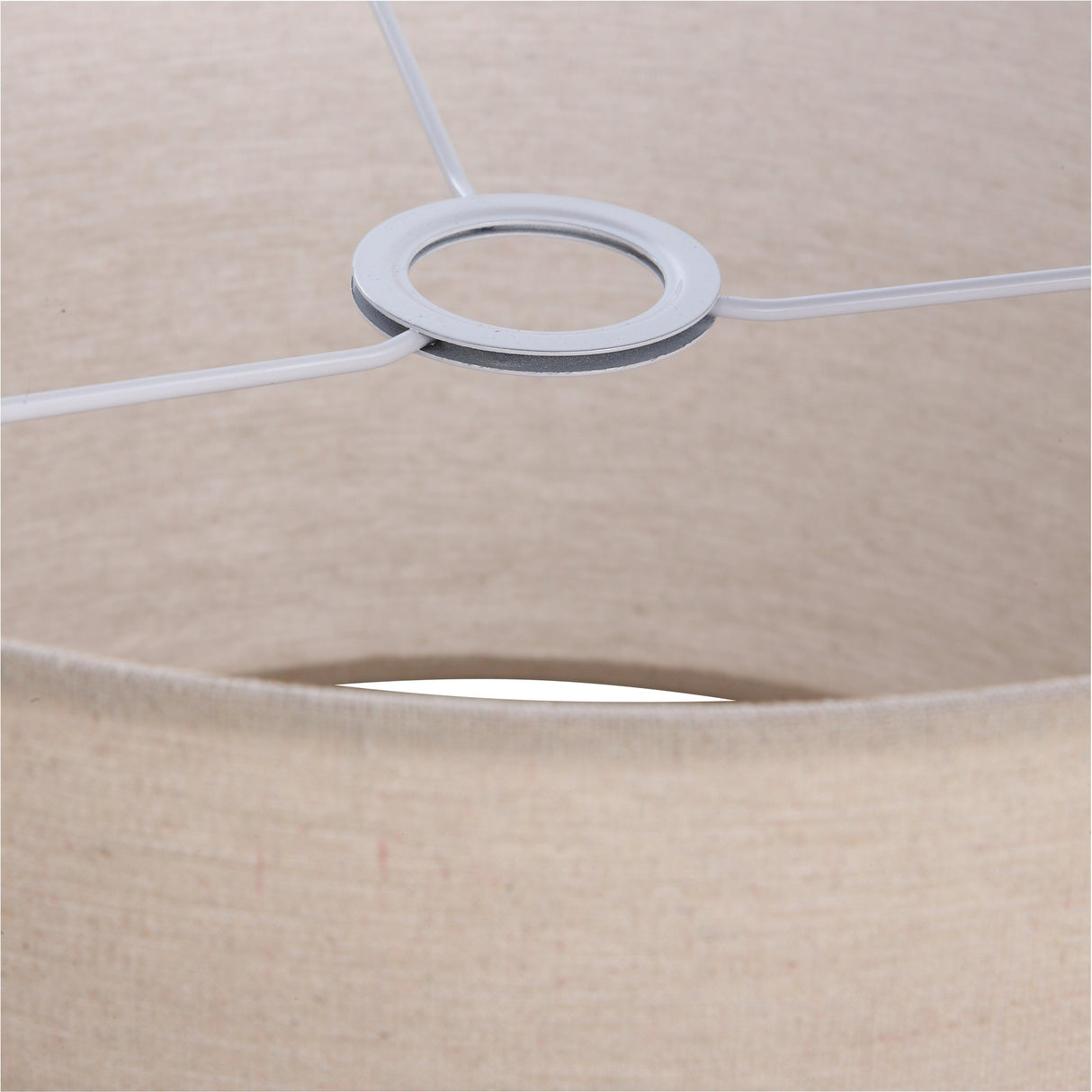 Drum Lampskärm Ø40 Linne-Lampconcept.se