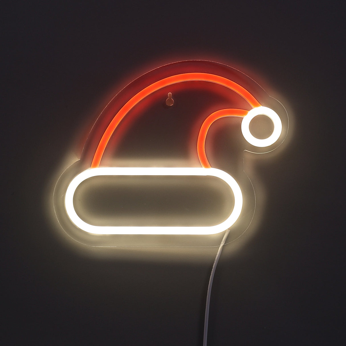 Tomtehatt Neon Vägglampa-Lampconcept.se