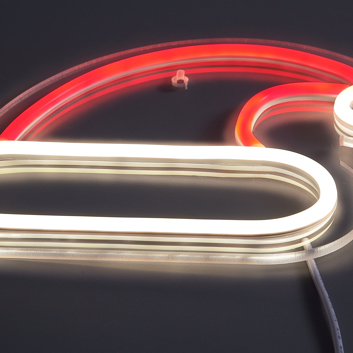 Tomtehatt Neon Vägglampa-Lampconcept.se