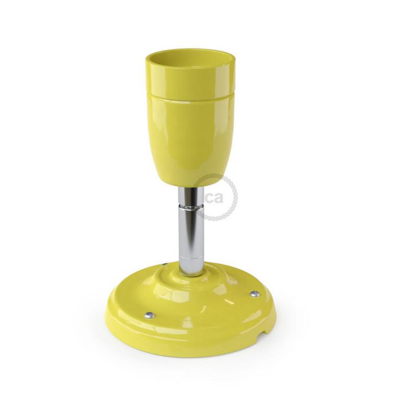 Fermaluce 90° Vägglampa Porslin Gul-Lampconcept.se