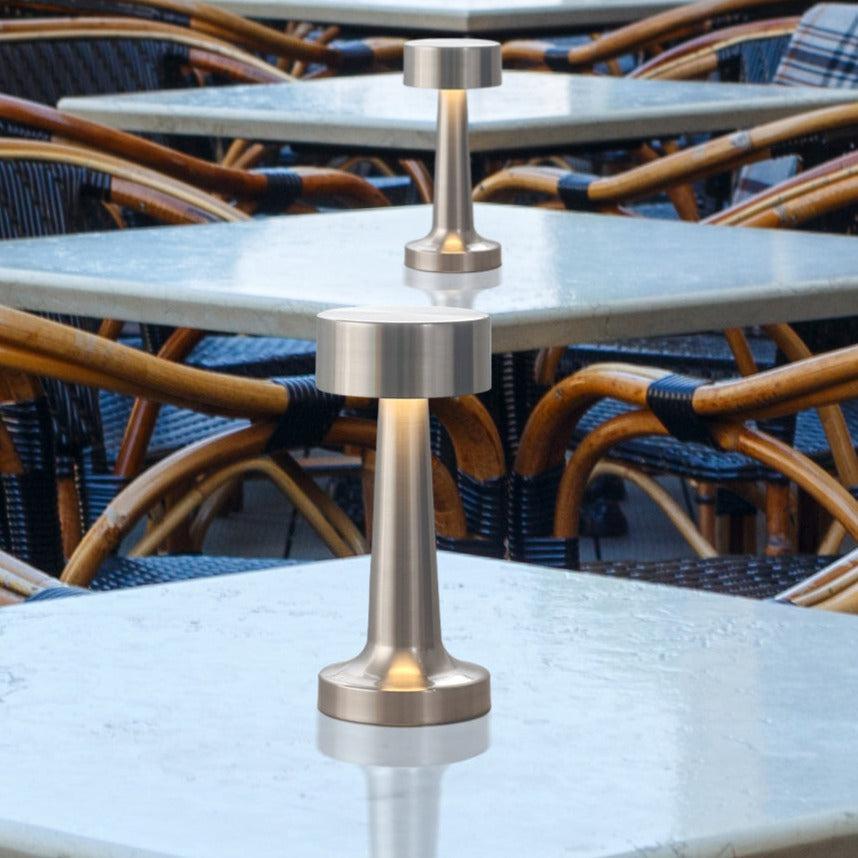 Verona LED Sladdlös Bordslampa Krom-Lampconcept.se