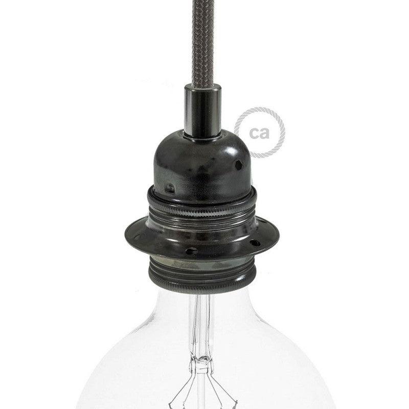 Ferrule Lamphållare Klar Svart-Lampconcept.se