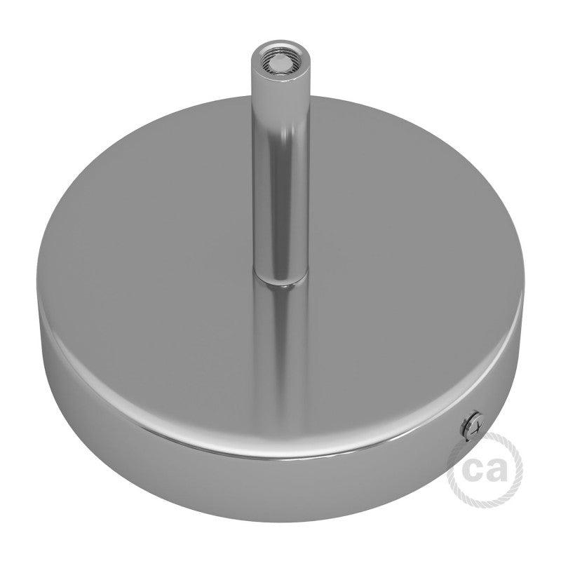 Takkopp För 1 Lampa Med 7cm Skaft Krom-Lampconcept.se