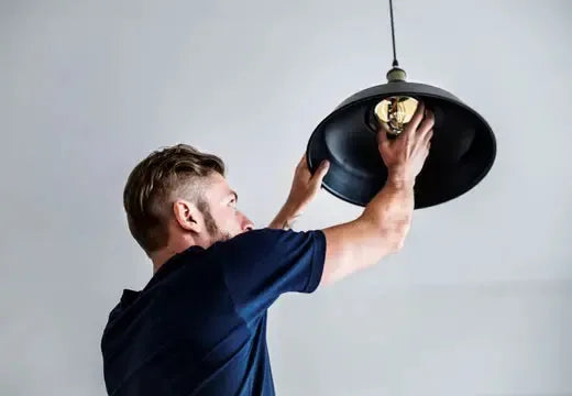 Montering av lampa - så här sätter du upp din lampa