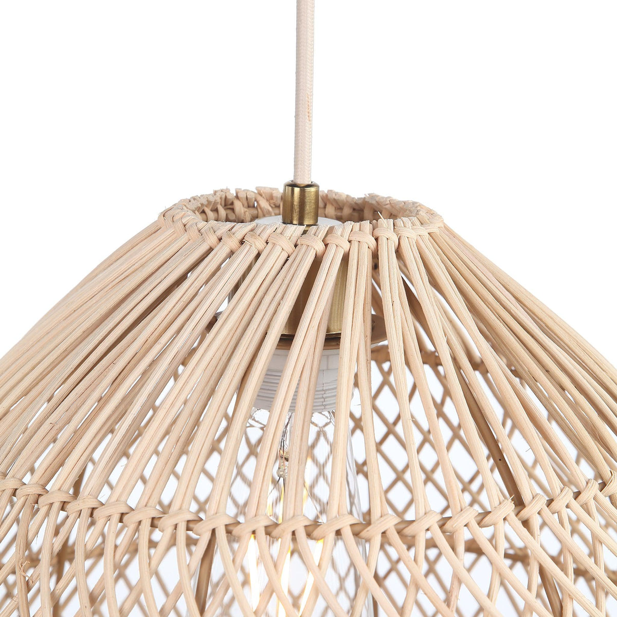 Dome Rattan Pendel Ø35