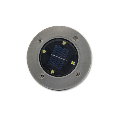 Solcells LED markspot - 4 LEDs Med Spjut-Lampconcept.se