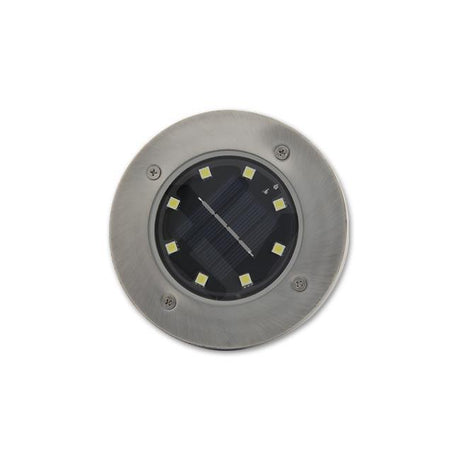 Solcells LED Markspot - 8 LEDs med Spjut-Lampconcept.se