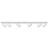 Justerbar 6-Spots Vit-Lampconcept.se
