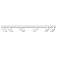 Justerbar 6-Spots Vit-Lampconcept.se