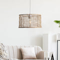 Nest Rattan Taklampa Ø30