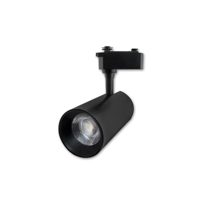 Piko LED 10W Skinnespot 1-faset Sort