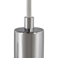 Cylinder Kabelklämma Klar Krom-Lampconcept.se