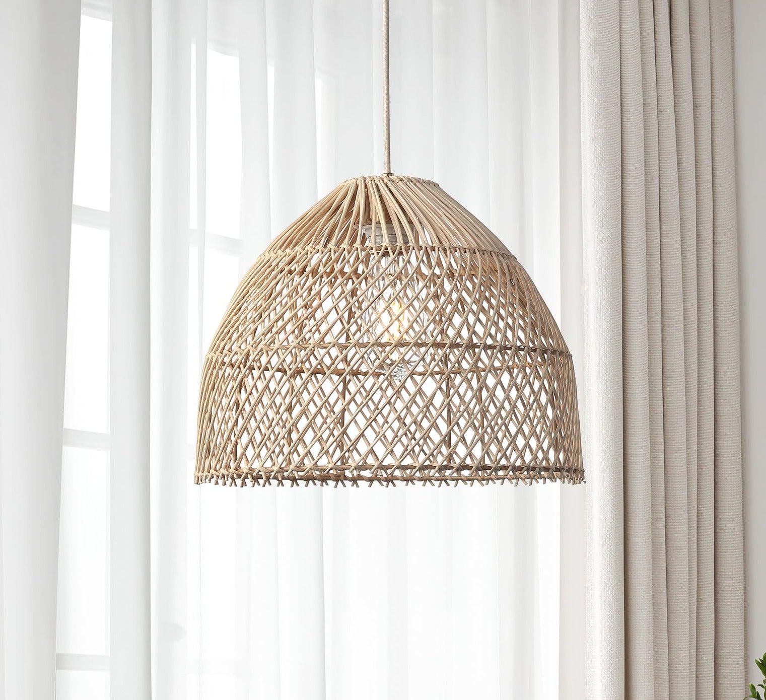 Dome Rattan Taklampa Ø35-Lampconcept.se