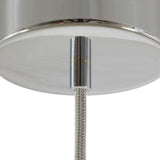 Cylinder Kabelklämma Klar Krom-Lampconcept.se
