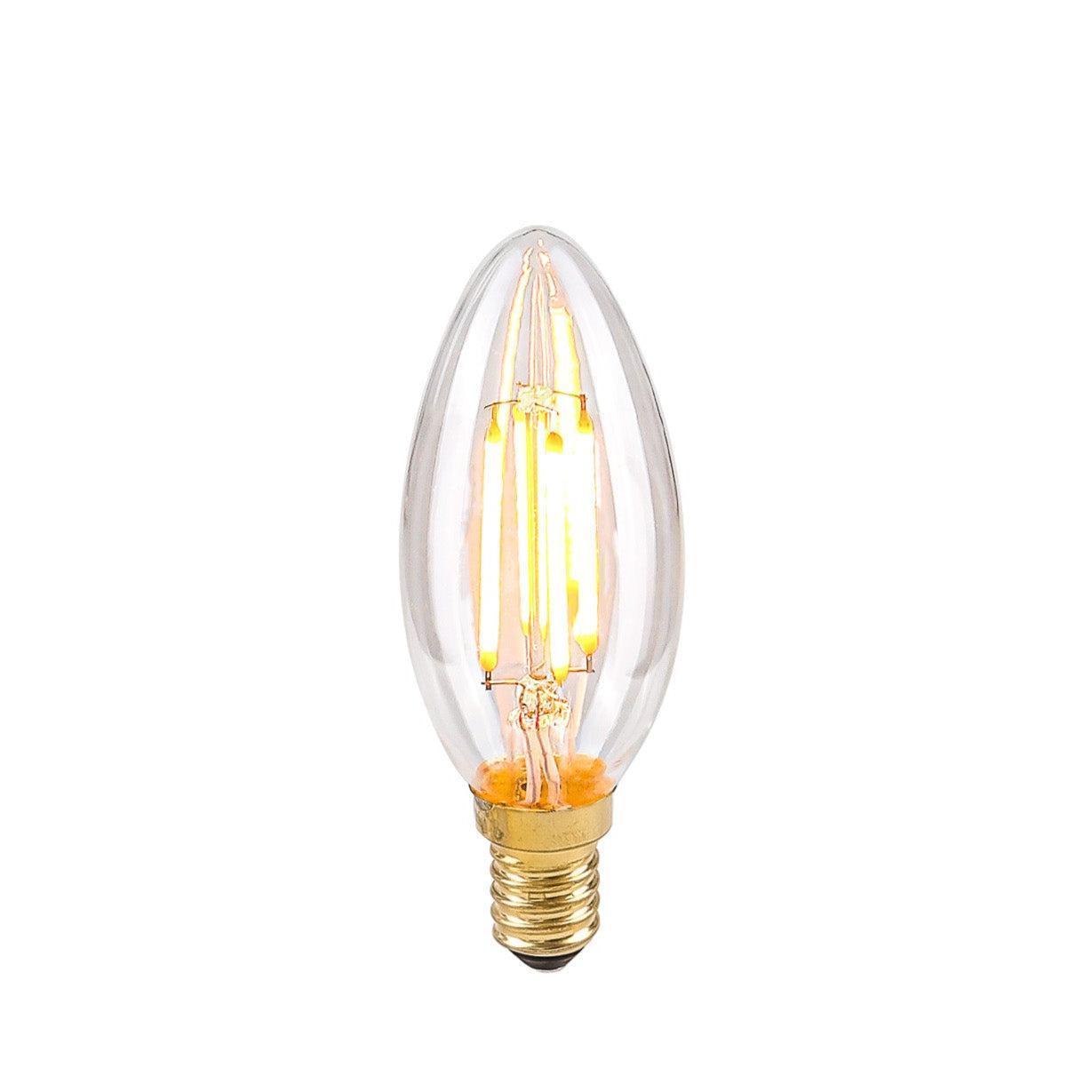 15 x LED 4W B35 Kronljuslampa Dimbar E14
