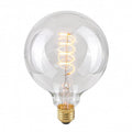 LED G125 Spiral Dimbar E27 - Klar