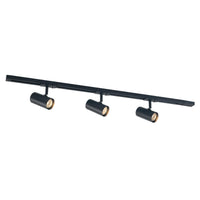 Prime 3-Spotskena GU10 Svart-Lampconcept.se