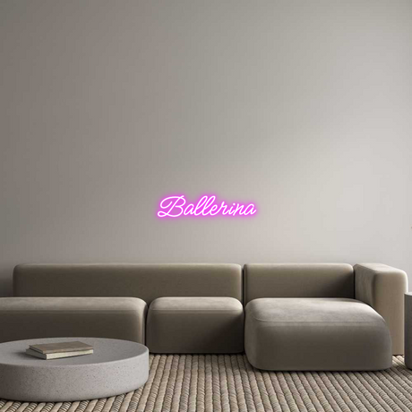 Custom Neon: Ballerina-Lampconcept.se