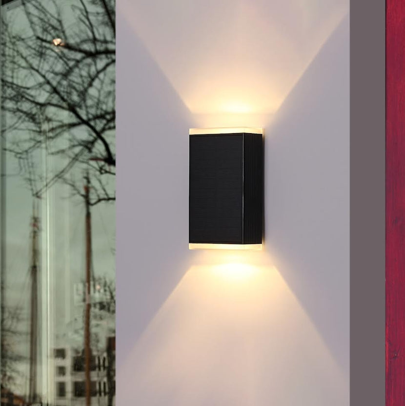 Aure Solcell Vägglampa