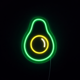 Avocado Neon Vägglampa