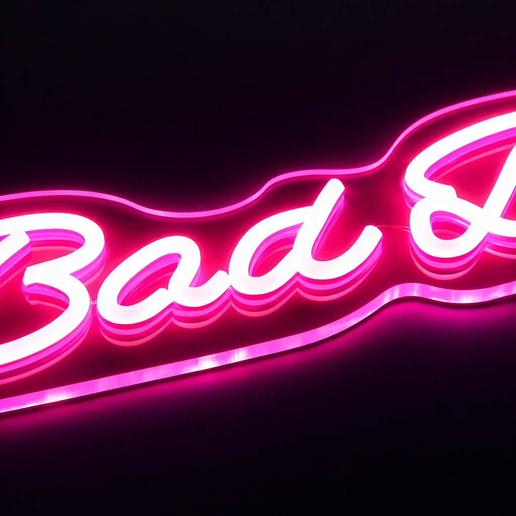 Bad Bitch Neonskylt