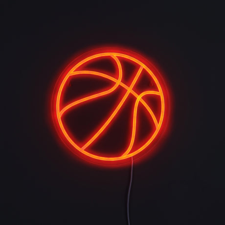 Basketball Neon Vägglampa-Lampconcept.se